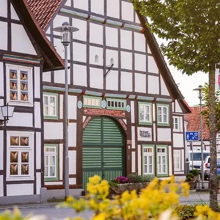 Ferienwohnung Im Bahnhof Luegde Exterior photo